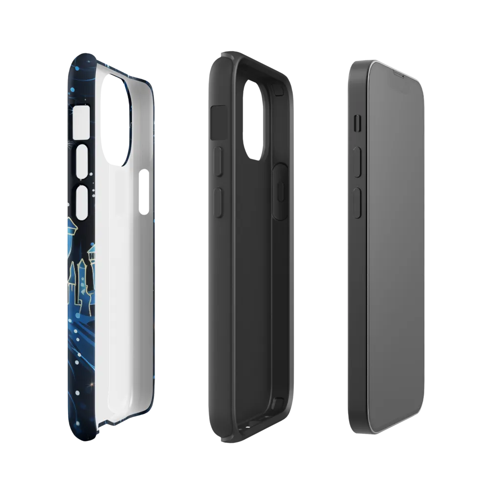Dreamy Castles in a Starry Sky | Phone Case |  13 mini | Tough Case | Matte