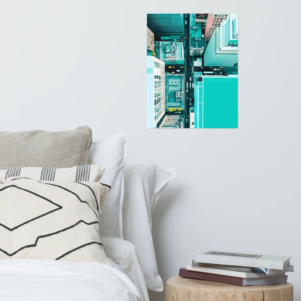 Urban Geometry: Aerial Perspective | Poster | 16″×20″