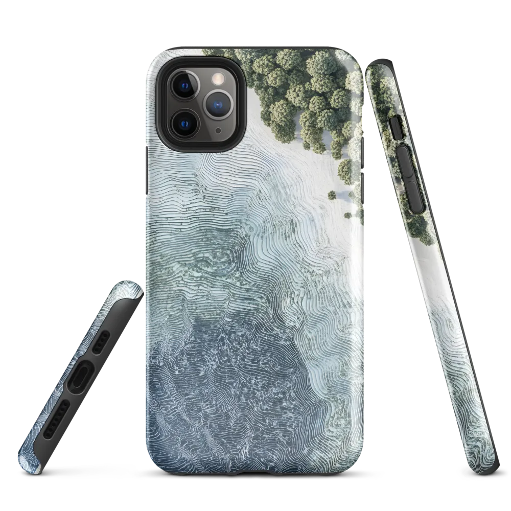 Serenity of Shorelines | Phone Case |  11 Pro Max | Tough Case | Glossy