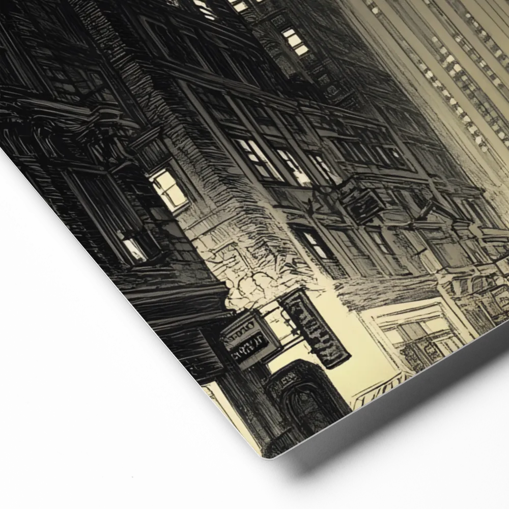 Echoes of the City | Metal Print | 16″×20″