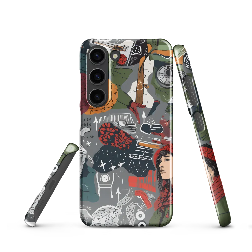 Enigmatic Whispers of Nature | Phone Case |  S23 | Snap Case | Glossy
