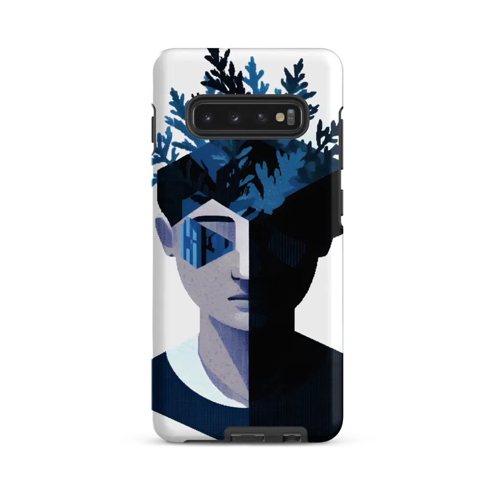 Nature's Reflection in a Surreal Portrait
