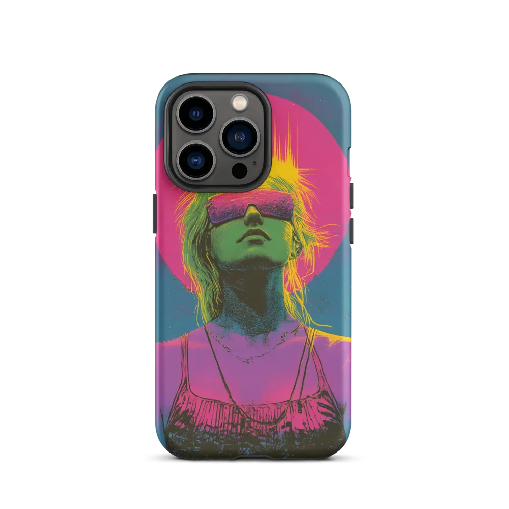 Neon Dreams: Portrait of a Modern Muse