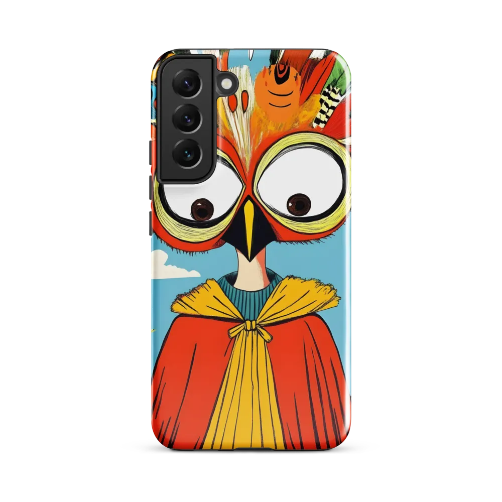 A Whimsical Encounter: The Owl-Human Fusion