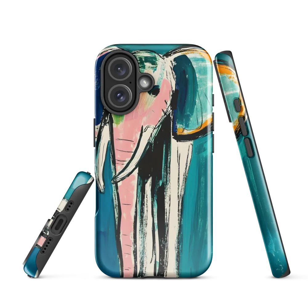 Whimsical Majesty: The Elephant in Color
