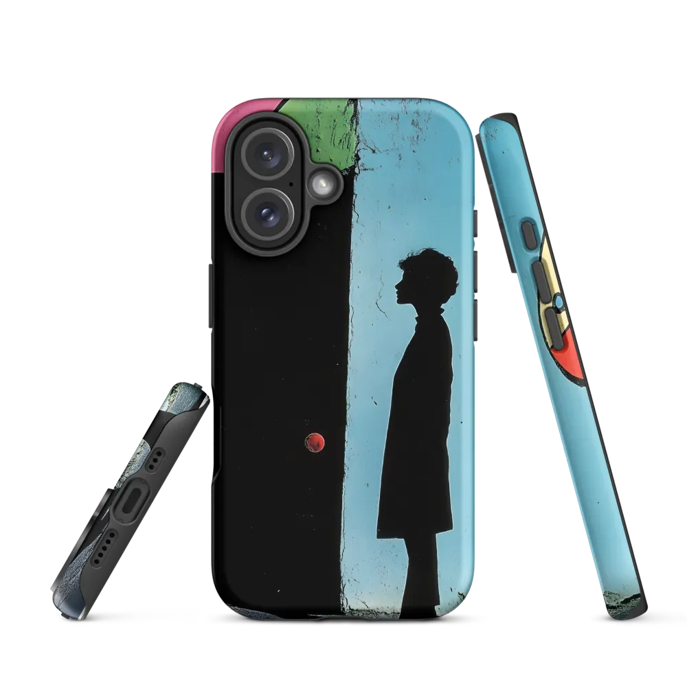 Echoes of Urban Contemplation | Phone Case