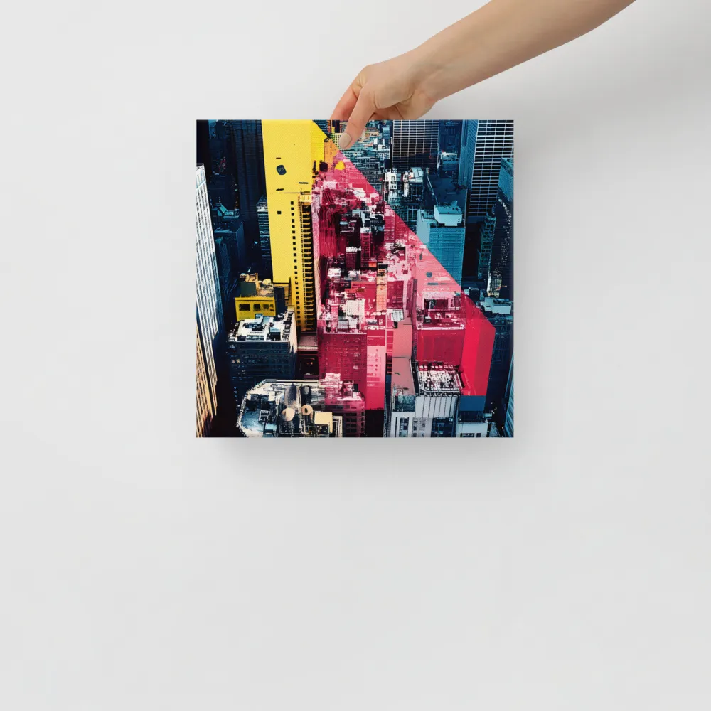 Dynamic Urban Symphony | Canvas | 12″×12″