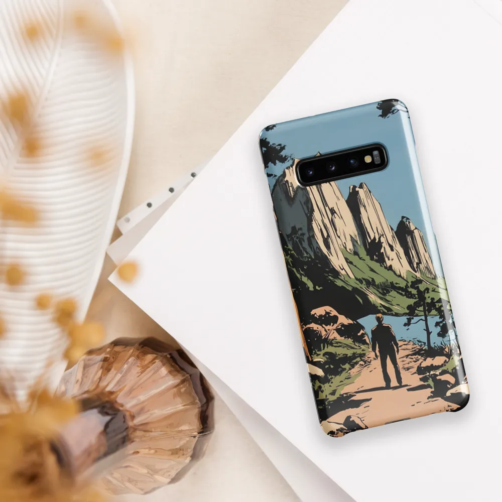 Path of Contemplation | Phone Case |  S10 Plus | Snap Case | Glossy