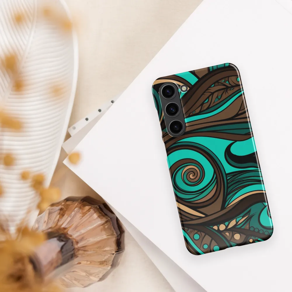 Fluctuating Currents | Phone Case |  S23 Plus | Snap Case | Glossy