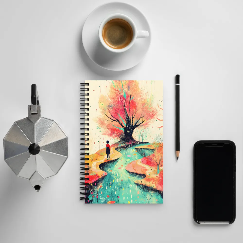 Whispers of Autumn | Spiral Notebook