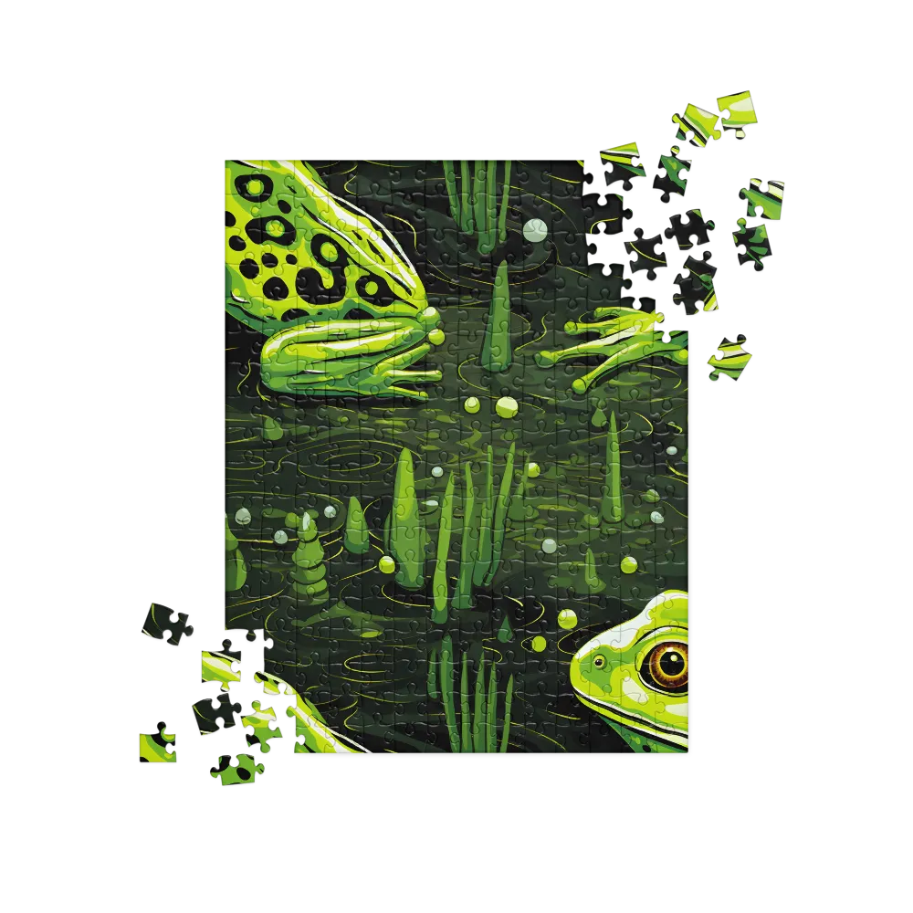 Green Harmony: Life Beneath the Surface | Jigsaw Puzzle | 252/520 pieces