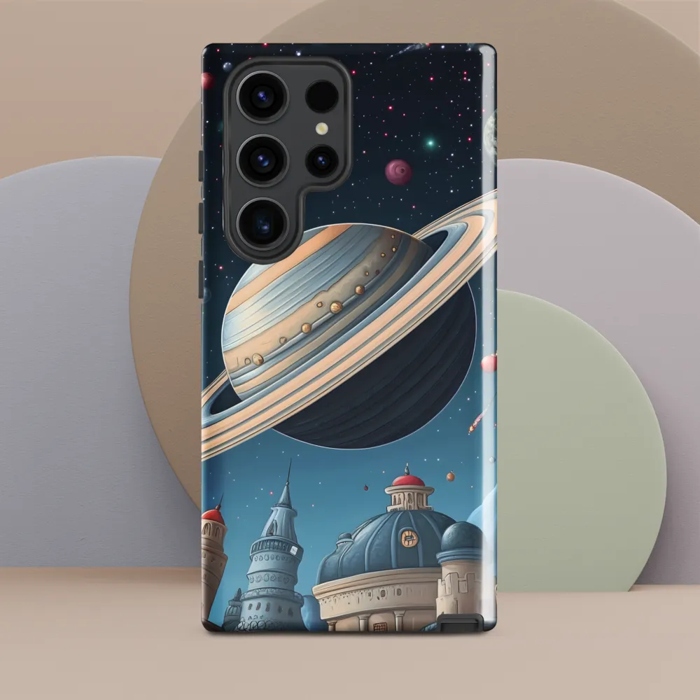 Celestial Cityscape: Wonders of the Cosmos