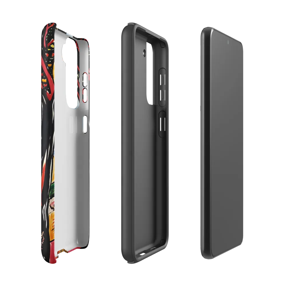 Vibrant Nature's Embrace | Phone Case |  S21 | Tough Case | Matte