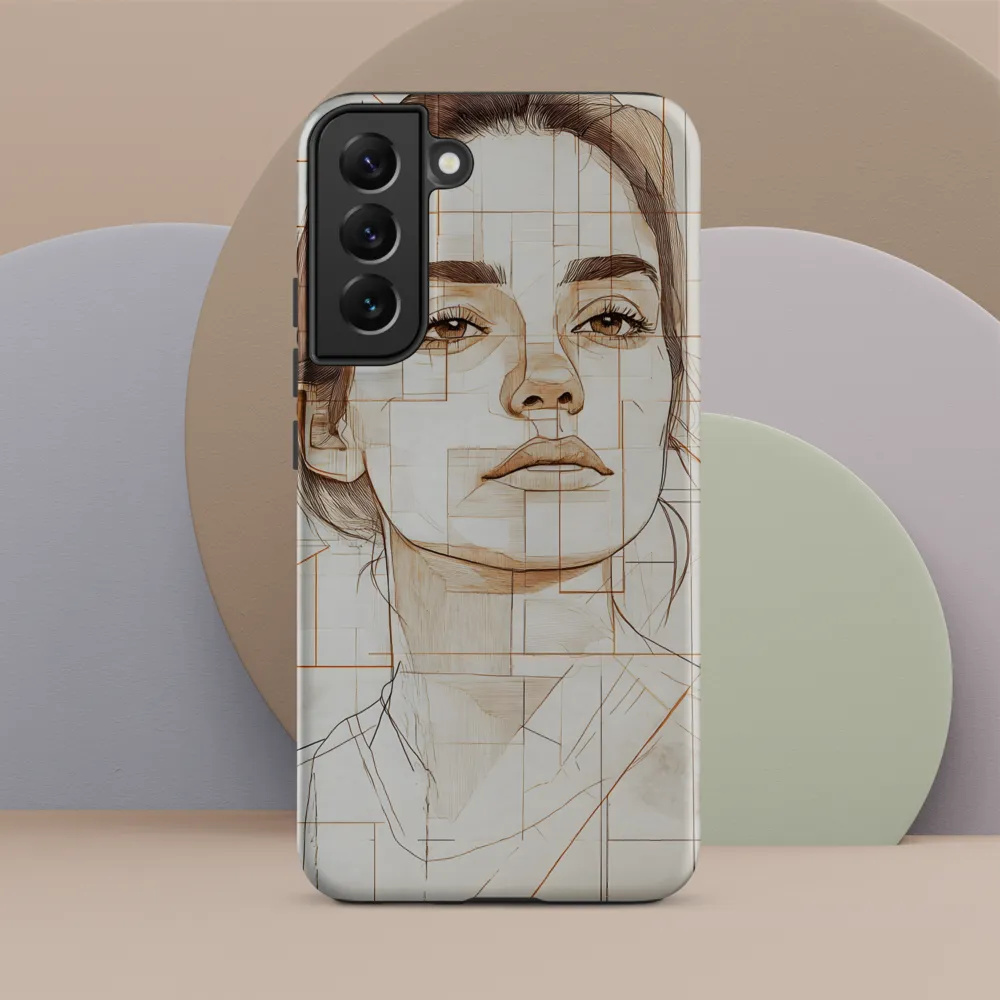 Fractured Reflection | Phone Case |  S22 Plus | Tough Case | Matte