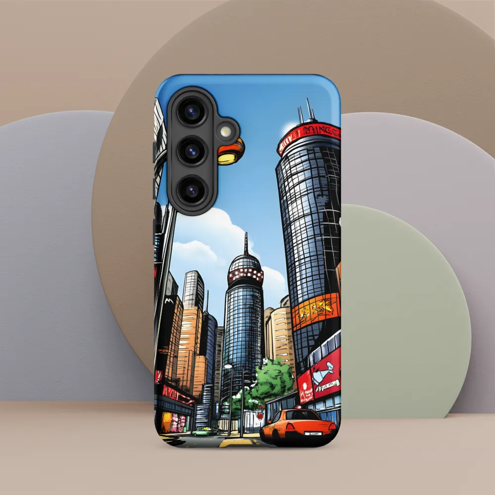 Urban Pulse: A Comic Cityscape