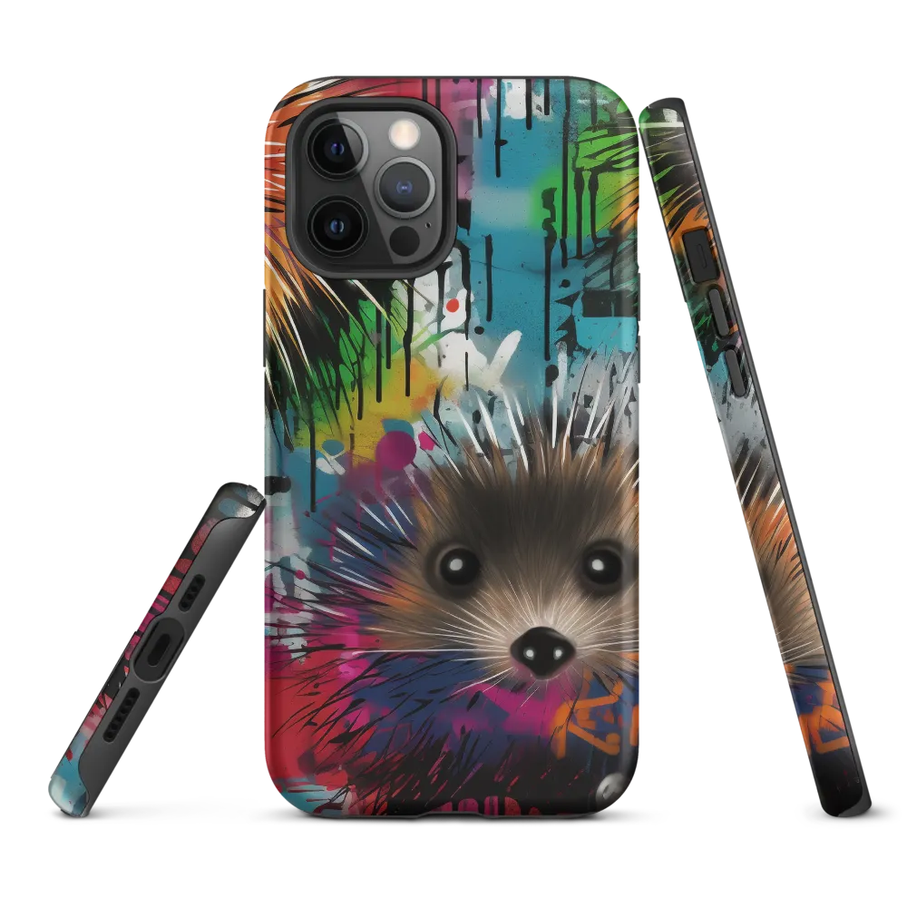 Whimsical Hedgehogs in a Kaleidoscopic Wonderland