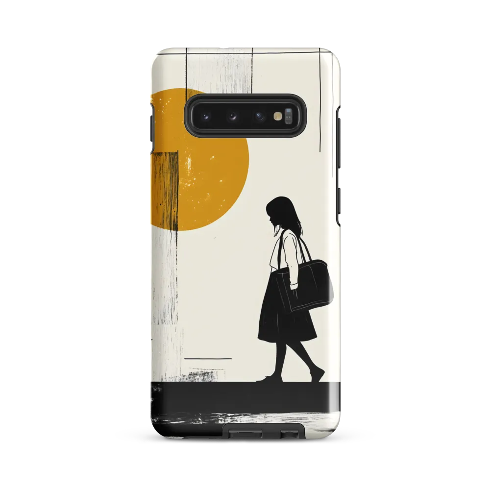 Silent Steps | Phone Case |  S10 Plus | Tough Case | Glossy