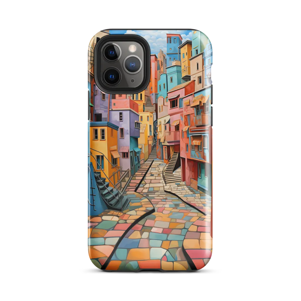 Vibrant Cityscape: A Kaleidoscope of Colors