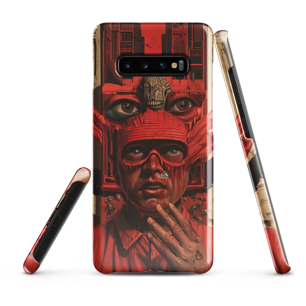 Urban Visions: The Watchful Eyes | Phone Case |  S10 Plus | Snap Case | Glossy