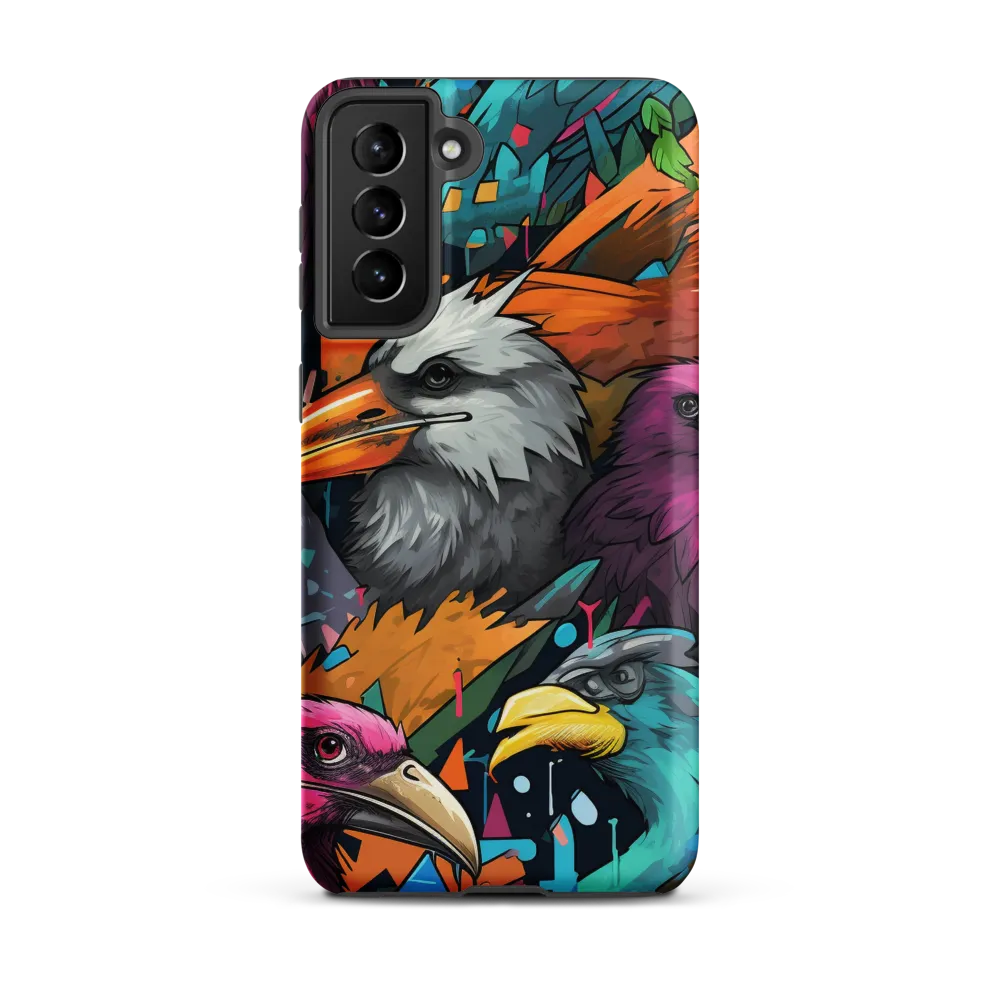 Avian Vortex: A Celebration of Color and Form