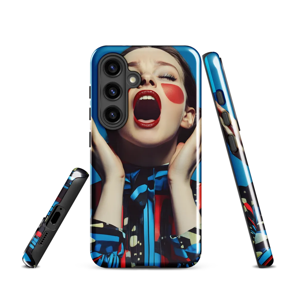 Echoes of Expression | Phone Case |  S24 | Tough Case | Glossy