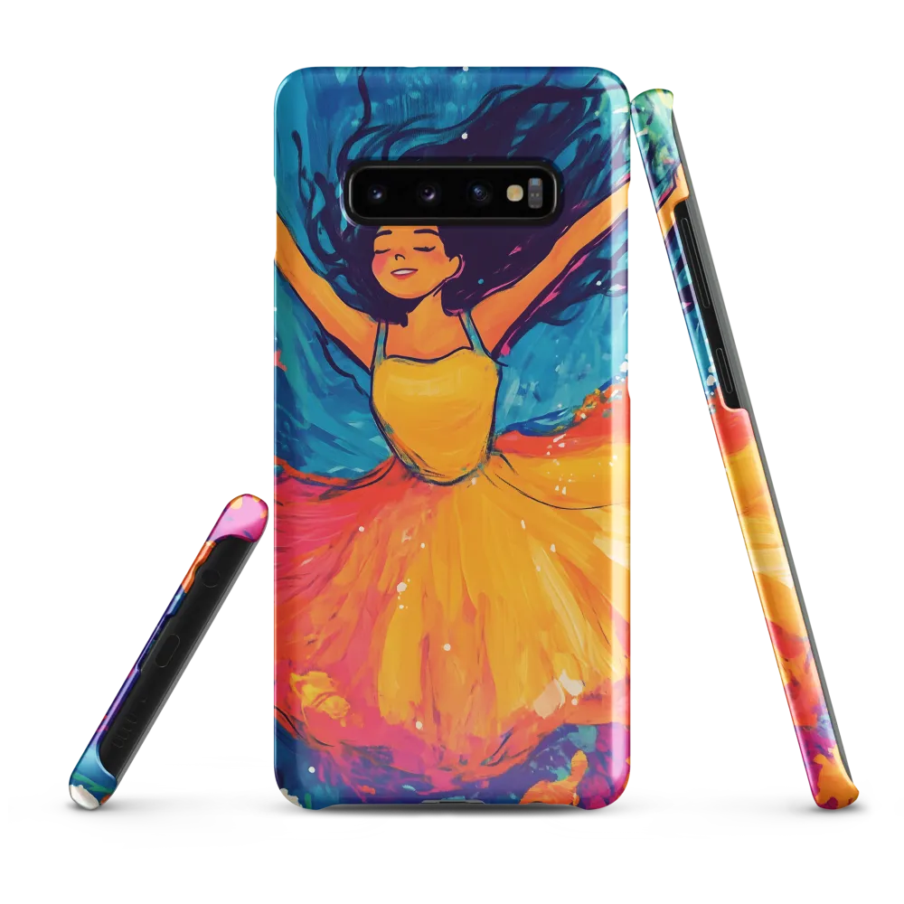 Dancing Through the Waves | Phone Case |  S10 Plus | Snap Case | Glossy