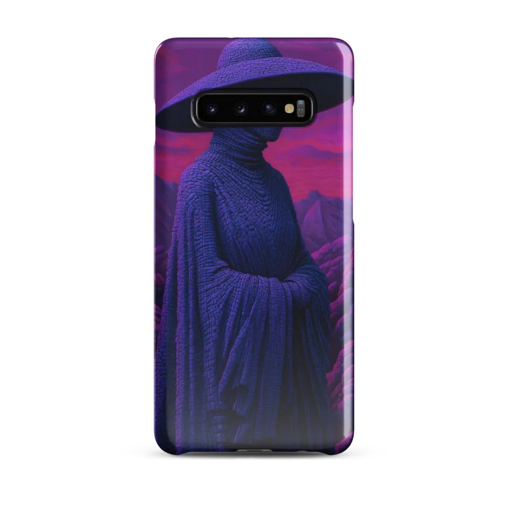 The Enigma of the Cloaked Figure | Phone Case |  S10 Plus | Snap Case | Glossy