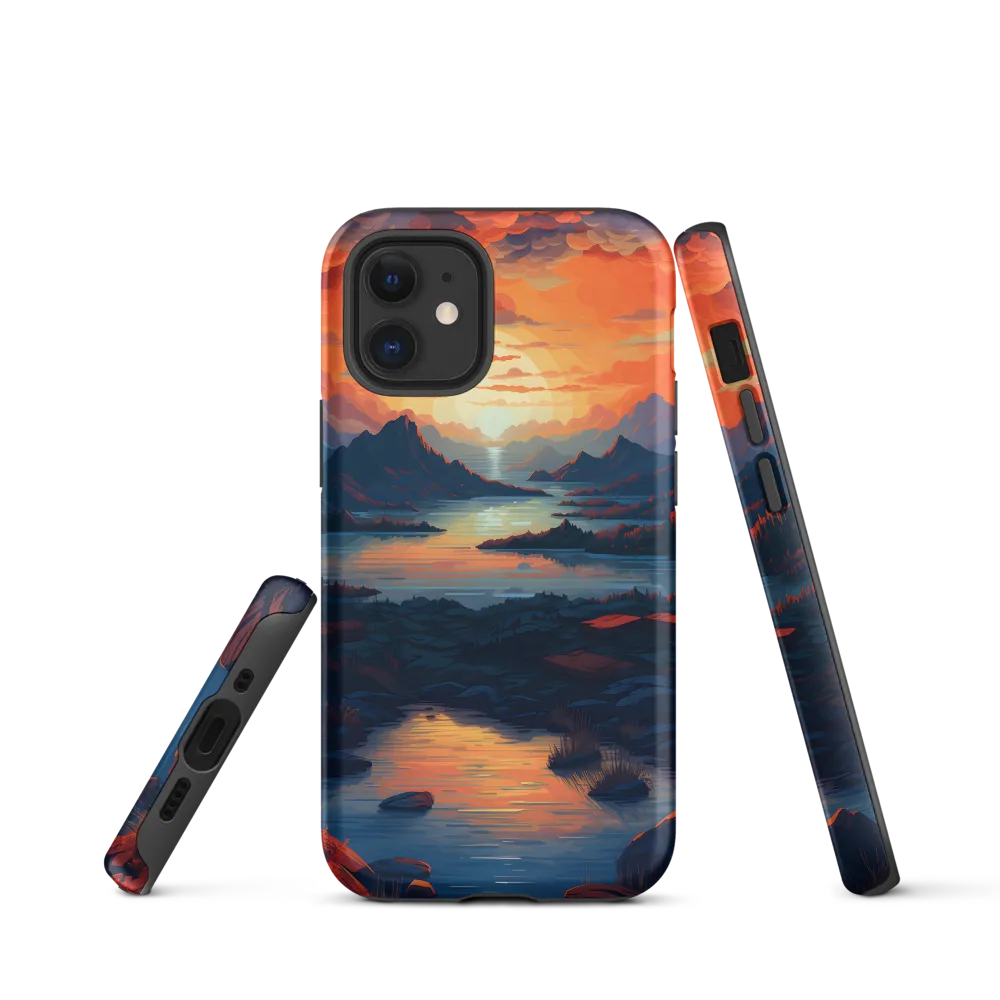 Ethereal Evening: A Digital Dusk