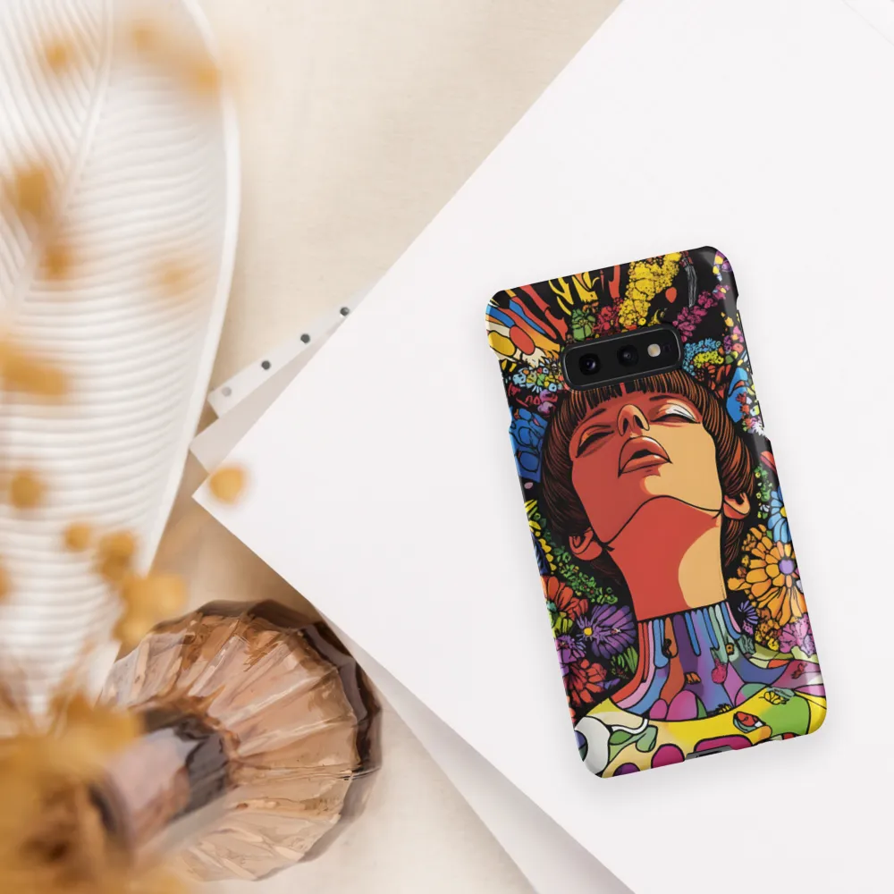 Vibrant Ecstasy: A Psychedelic Portrait