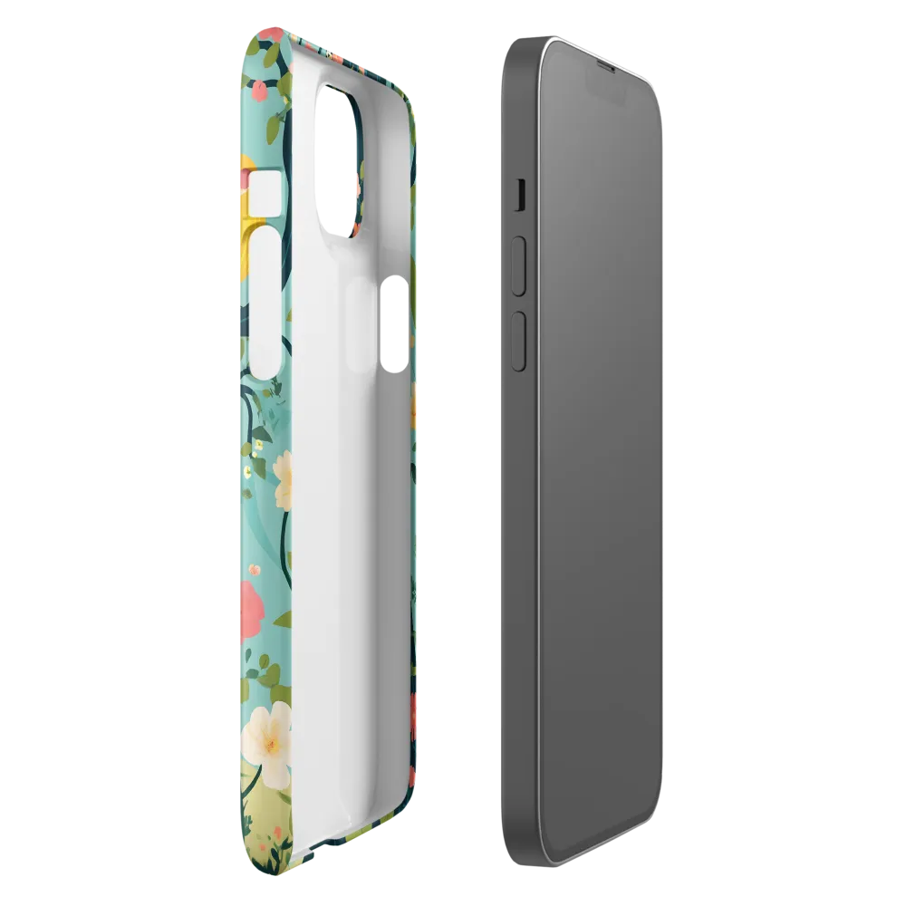Harmony in Bloom | Phone Case |  14 Plus | Snap Case | Glossy