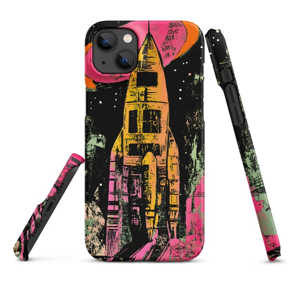 Cosmic Voyage: A Surreal Rocket Adventure