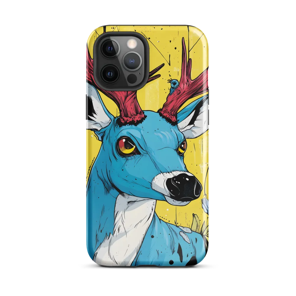 Vivid Antlers: A Modern Take on Nature