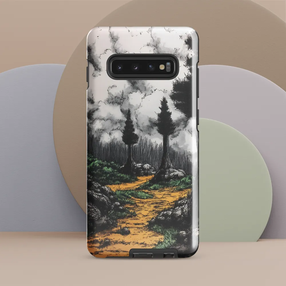 Path Through the Shadows | Phone Case |  S10 Plus | Tough Case | Glossy