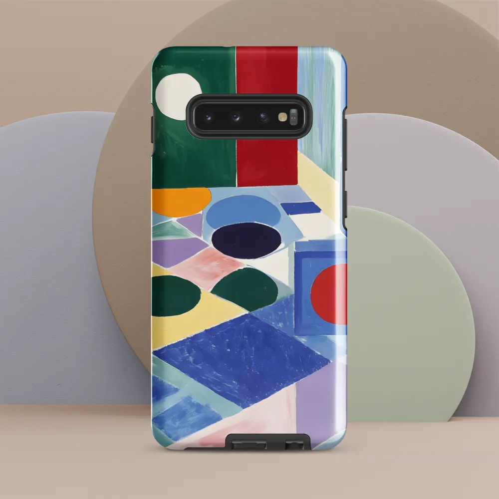 Geometric Harmony | Phone Case |  S10 Plus | Tough Case | Glossy