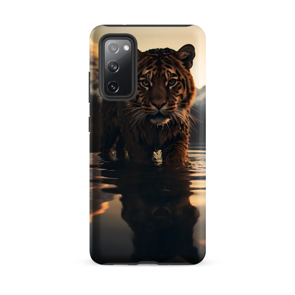 Majestic Reflection: The Tiger's Domain