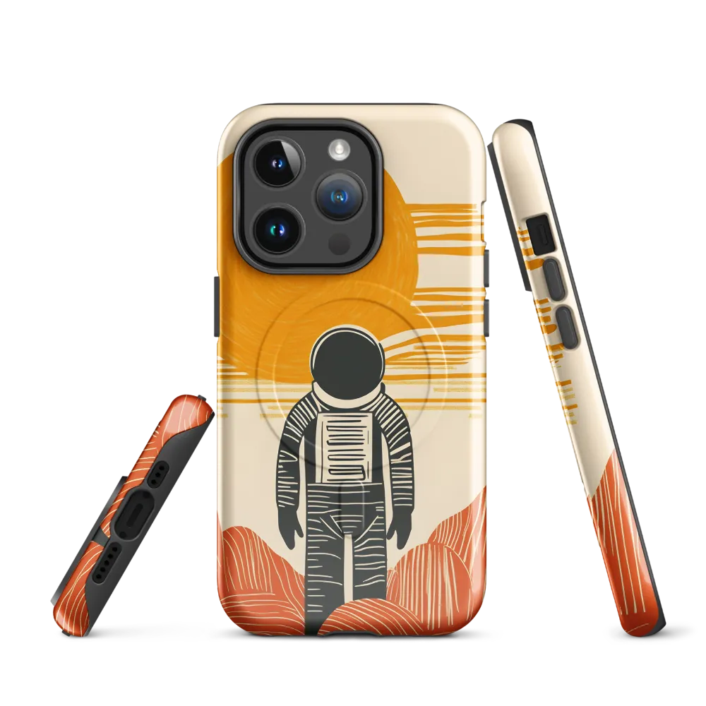 Contemplation on a Distant World | Phone Case |  14 Pro | MagSafe® Tough Case | Glossy
