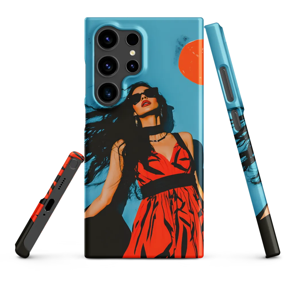 Sunset in Fashion: A Modern Portrait