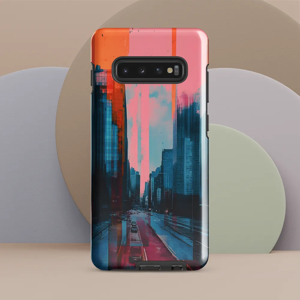 Urban Symphony: A Study in Color and Form | Phone Case |  S10 Plus | Tough Case | Glossy