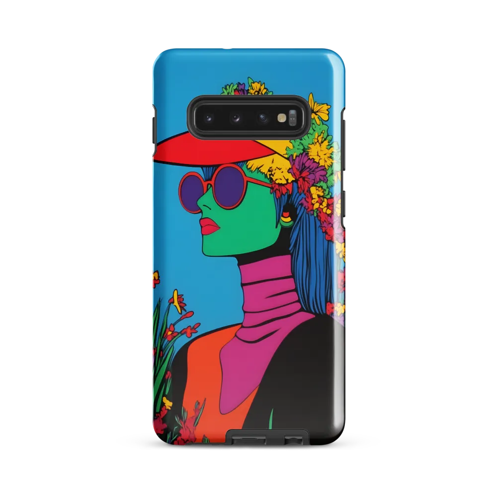 Botanical Elegance | Phone Case |  S10 Plus | Tough Case | Glossy