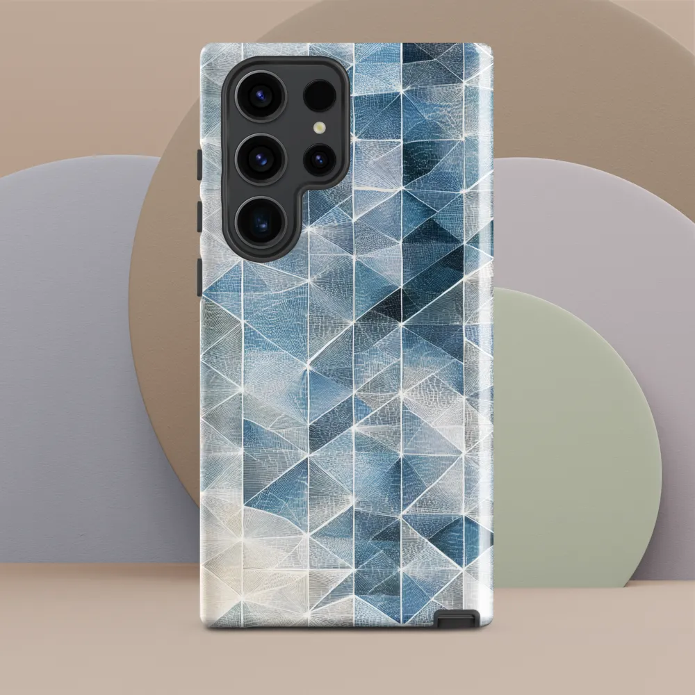 Geometric Harmony in Blue