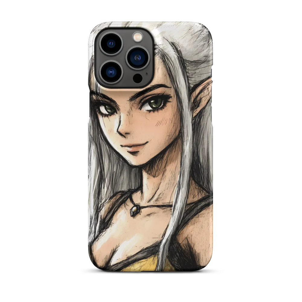 Ethereal Elegance: The Elf's Portrait