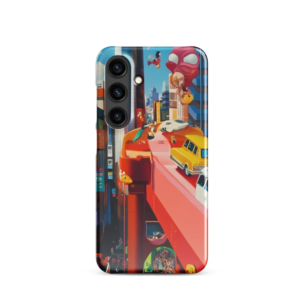 Urban Whimsy: A Colorful Cityscape