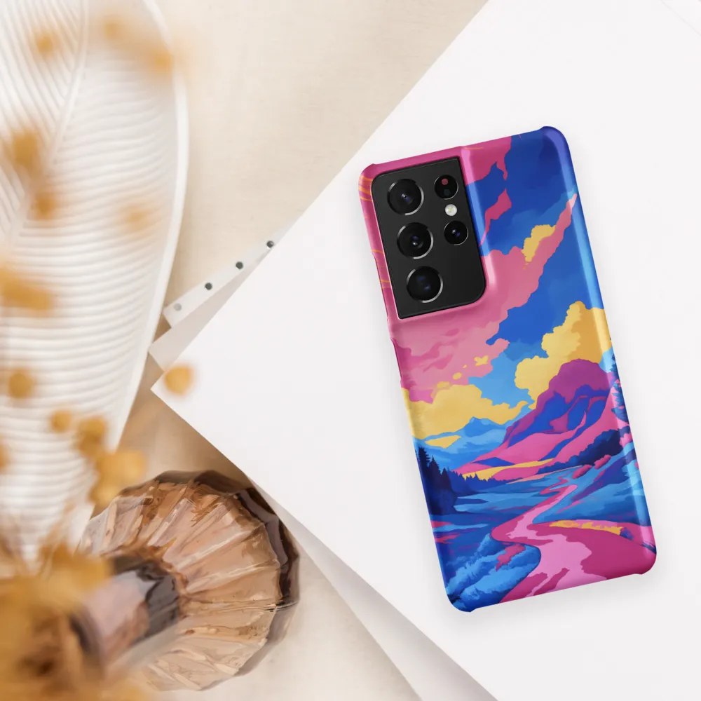Dreamscape: The Serene River | Phone Case |  S21 Ultra | Snap Case | Matte