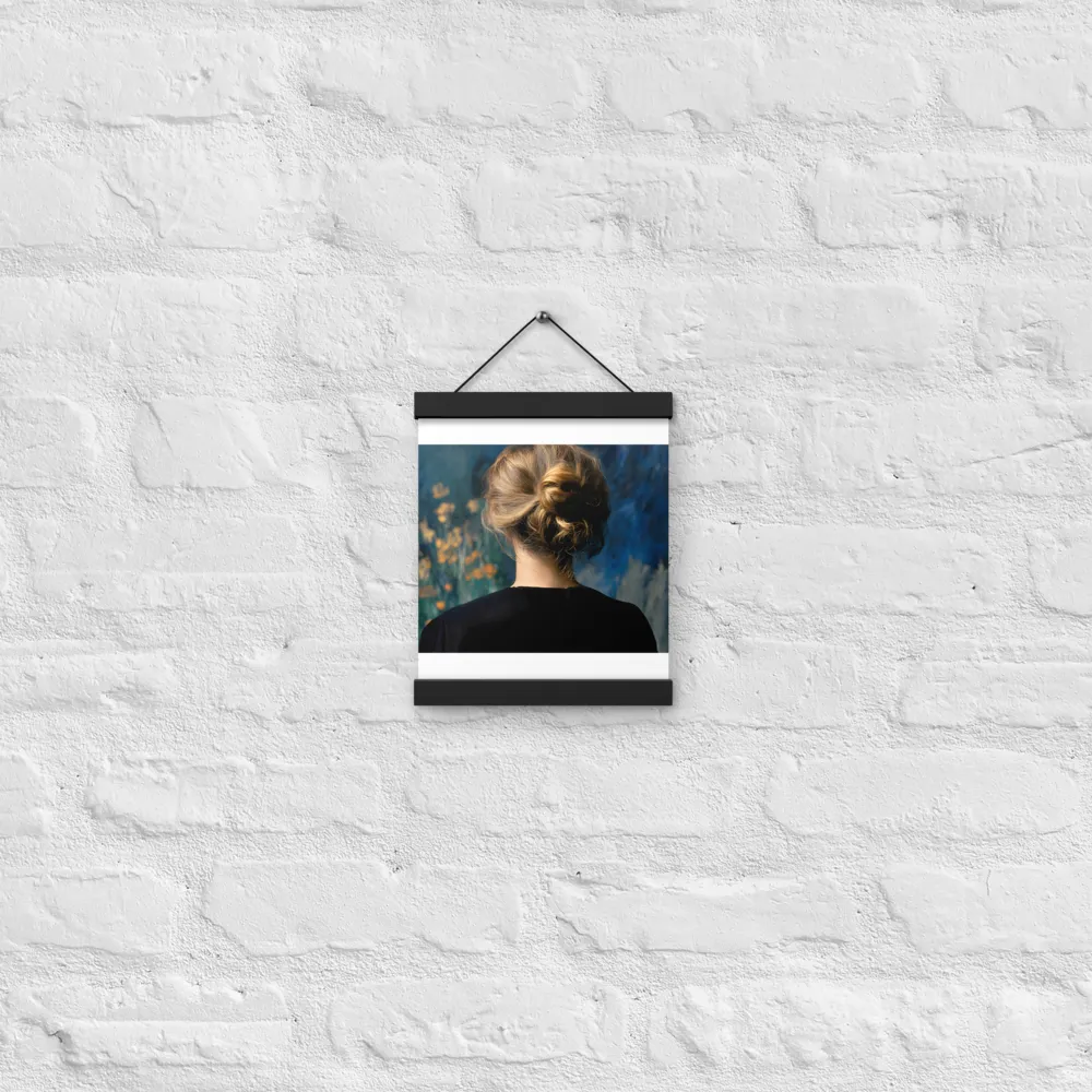 Whispers of Tranquility | Poster With Black Wood Hanger | 8″×10″