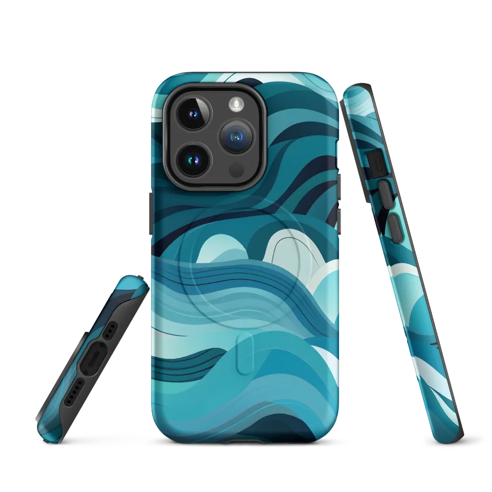 Ebb and Flow | Phone Case |  14 Pro | MagSafe® Tough Case | Matte