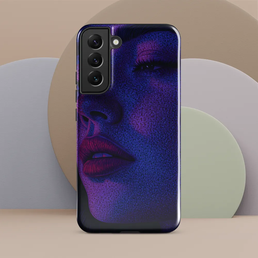 Stippled Neon Profile
