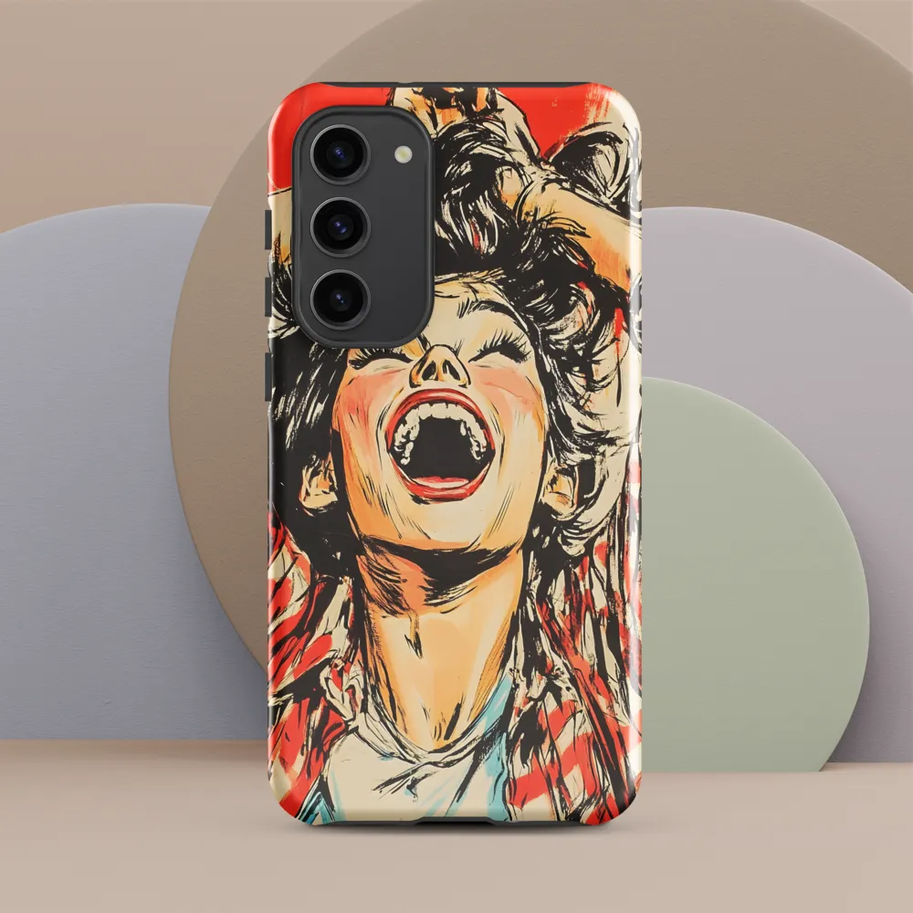 Burst of Joy | Phone Case |  S23 Plus | Tough Case | Glossy