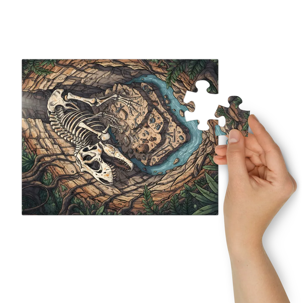 Tyrant's Rest 
 Jigsaw Puzzle in Tin Box