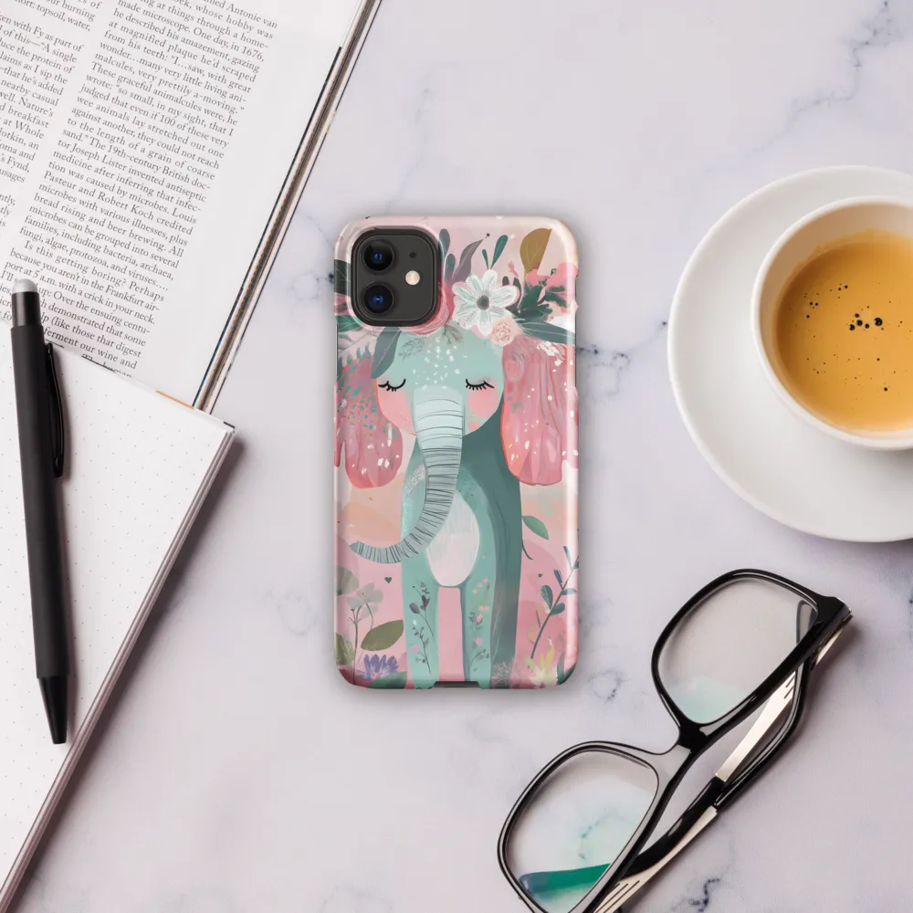 Whimsical Elephant in Bloom