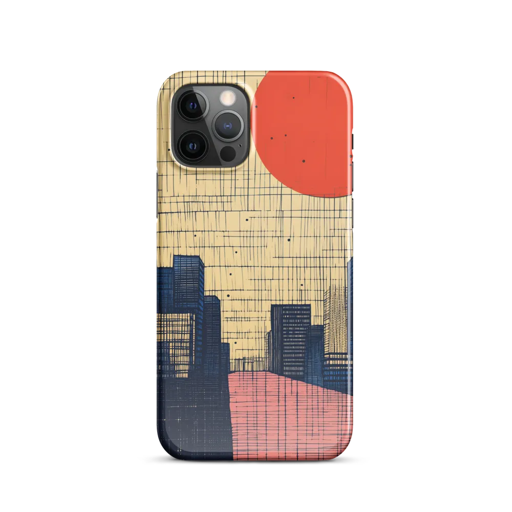 Urban Echoes: A Minimalist Cityscape